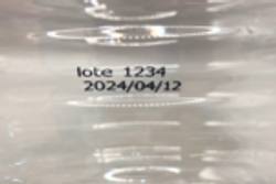 Imagen de impresión en caja de cartón.