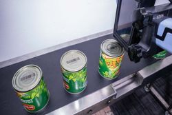 Imagen de impresión en caja de cartón.