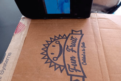 Imagen de impresión en cable.